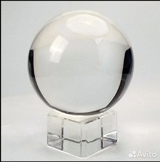 Шар стеклянный на подставке