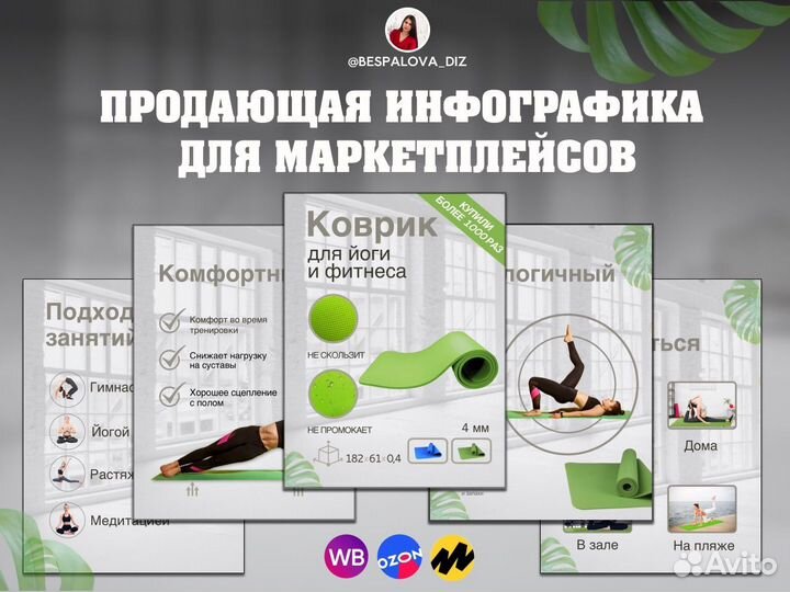 Инфографика для маркетплейсов