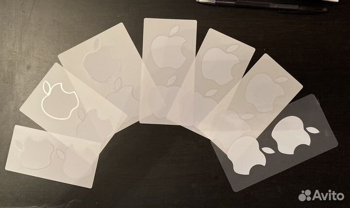 Наклейки Apple для iPhone, iPad 7 шт цена за все