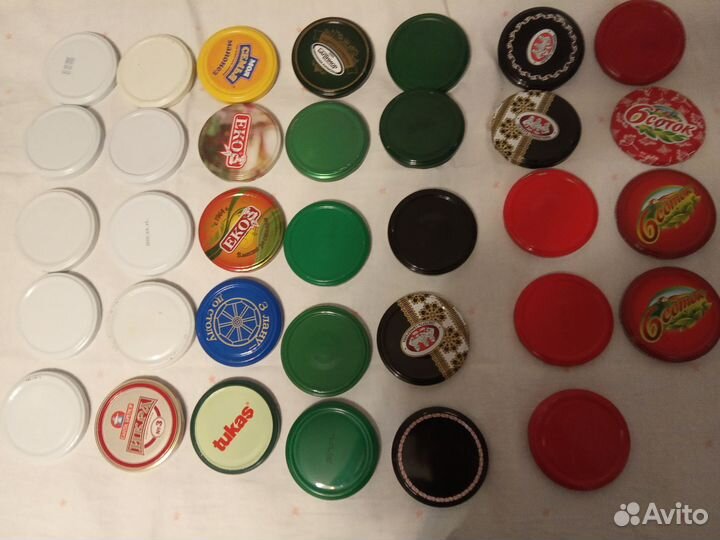 Крышки винтовые для консервирования