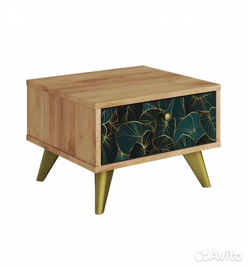 Фьюжн Тумба тм-004 Дуб Крафт Золотой tropical
