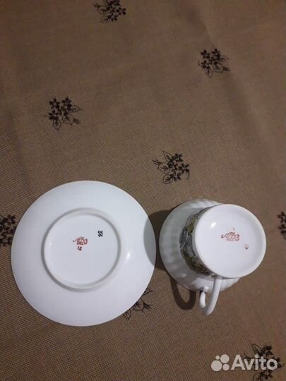 Чайная пара лфз кружево кофейная пара