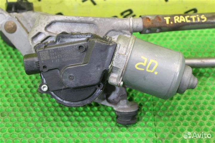 Мотор стеклоочистителя передний Toyota Ractis