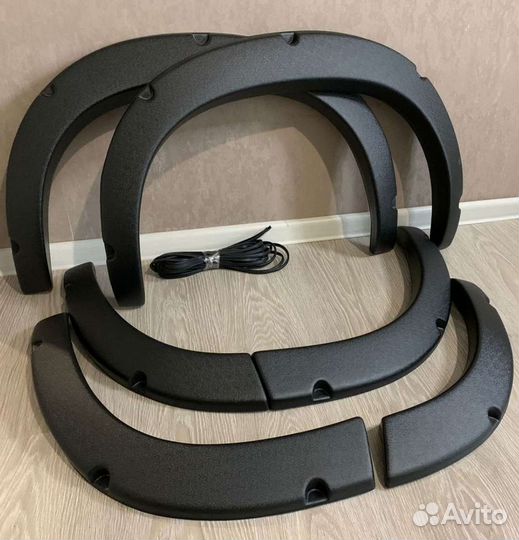 Арки Niva chevrolet под болты с уплотнителем