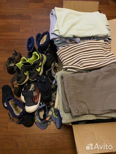 Детские вещи и обувь б/у на мальчика