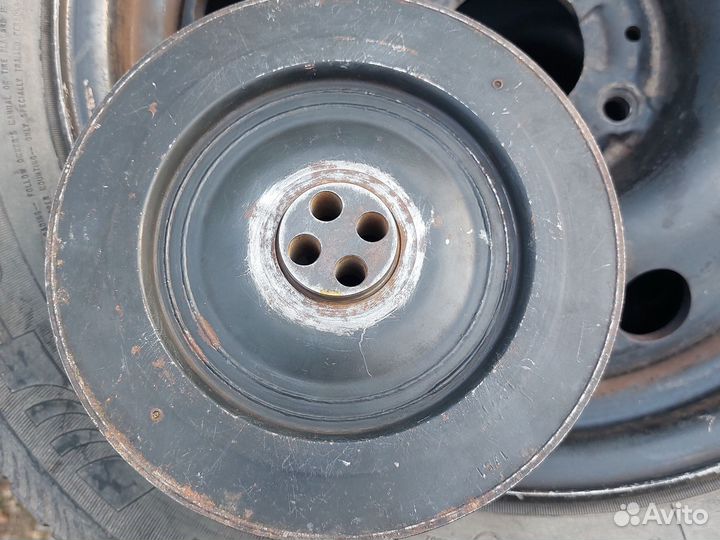 Шкив коленвала бмв м57