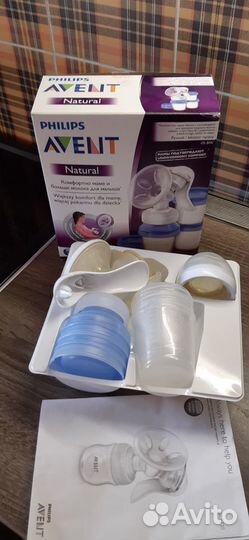 Молокоотсос ручной philips avent