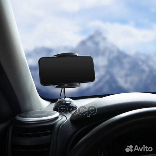 Держатель для телефона на лобовое стекло на мет