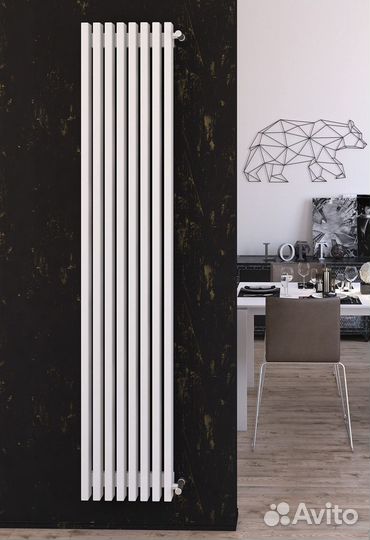 Дизайнерский радиатор отопления Steel