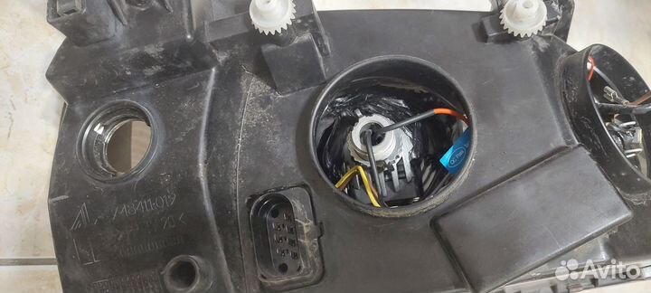 Фара левая Лада Калина 1 с встроенным би-лед модул