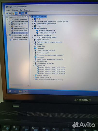 Ноутбук Samsung NP300V5A corei5 id:ro