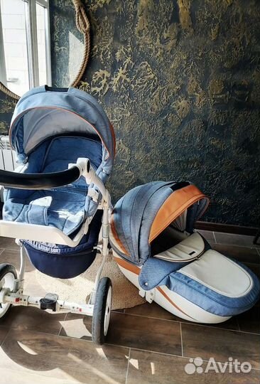 Коляска adamex barletta 2 в 1