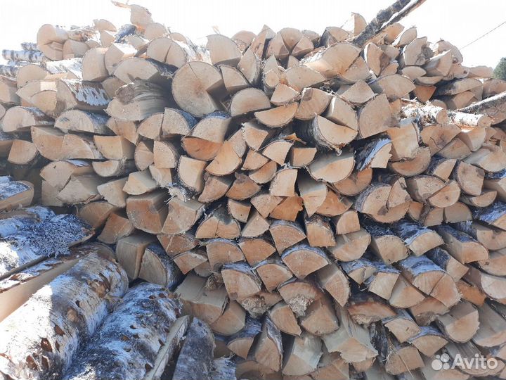 Дрова березовые колотые