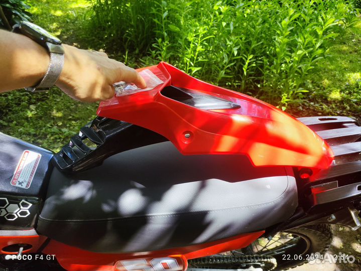 Переднее крыло на эндуро