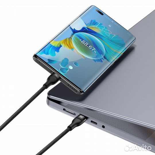 Кабель Baseus Flash Series 2 в 1 USB-C — 2xUSB-C