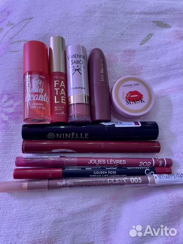 Корейская косметика для губ, тинты, пакетом