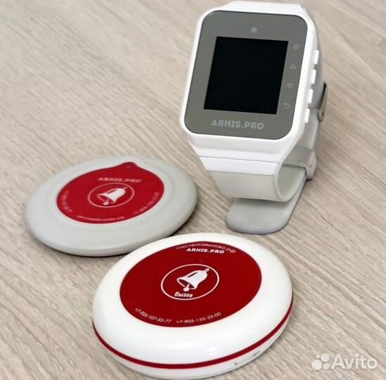 Кнопка вызова персонала, официанта и пейджер Эстет