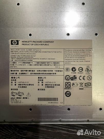 Сервер HP proliant dl360