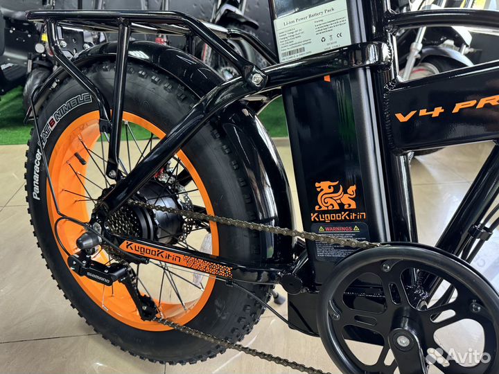 Электровелосипед Kugoo v4 pro 2024