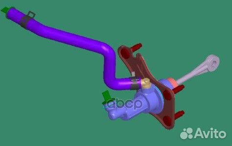 Главный цилиндр сцепления hyundai/KIA 41610-1R1