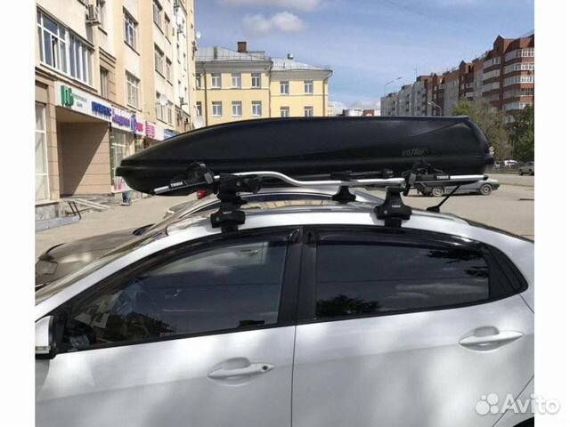 Автобокс Koffer T-600 черный матовый