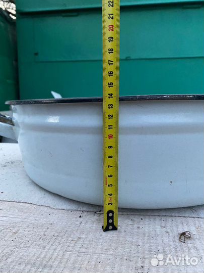 Тазик эмалированный