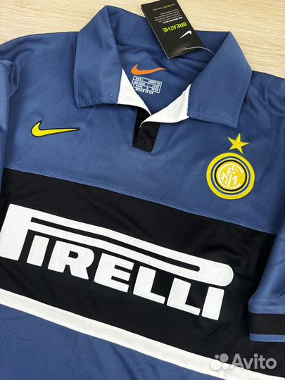 Inter Milan Ronaldo Pirelli футбол джерси