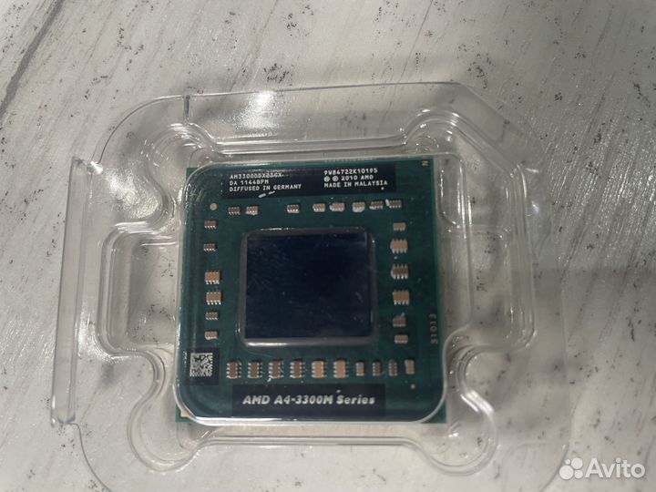 Процессор для ноутбука AMD A4-3300M Soсket FS1