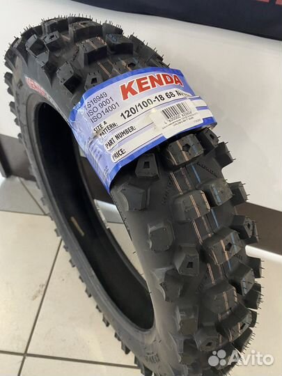 Шины кросс эндуро kenda K772 carlsbad 68M TT