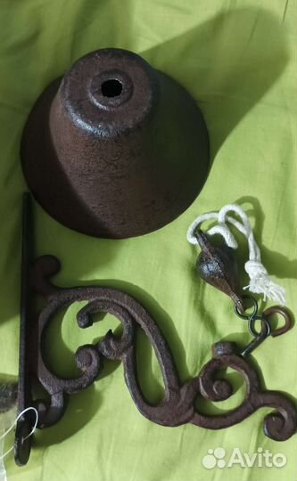 Колокольчик дверной чугунный 