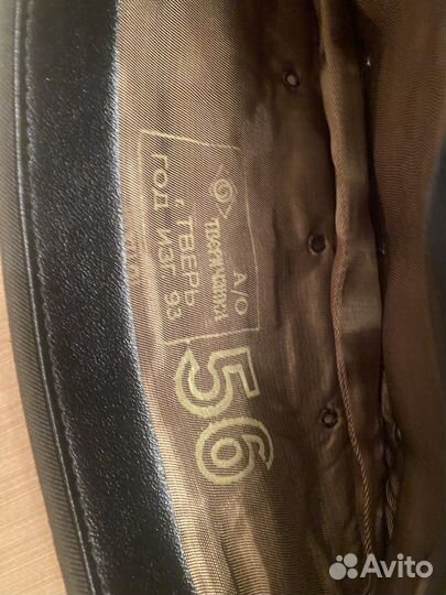 Пилотка офицерская зеленая