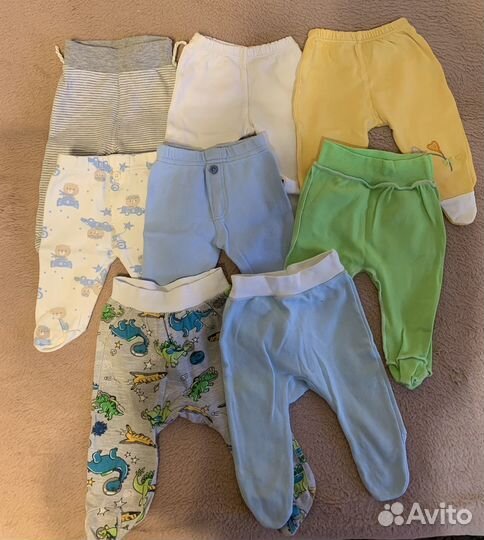 Детские вещи на новорожденного мальчика 56-62