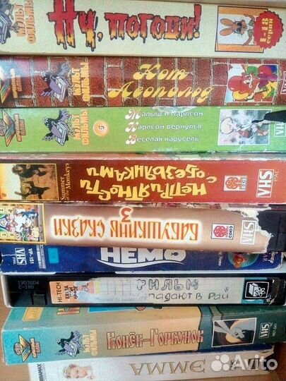 Видеокассеты - ретро и для DVD