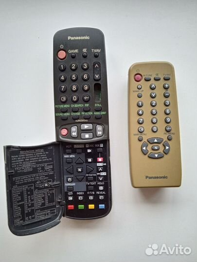 Пульты TV Panasonic, BBK, Sony (оригинал)