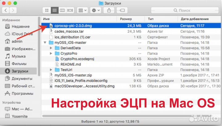 Копирование Эцп от Фнс + Настройка Эцп