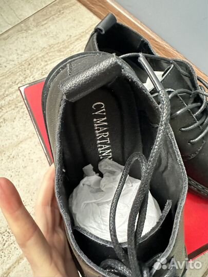 Полуботинки женские 38 размер натуральная кожа