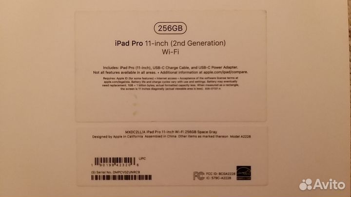 iPad pro 11 2020 256 гб wi fi