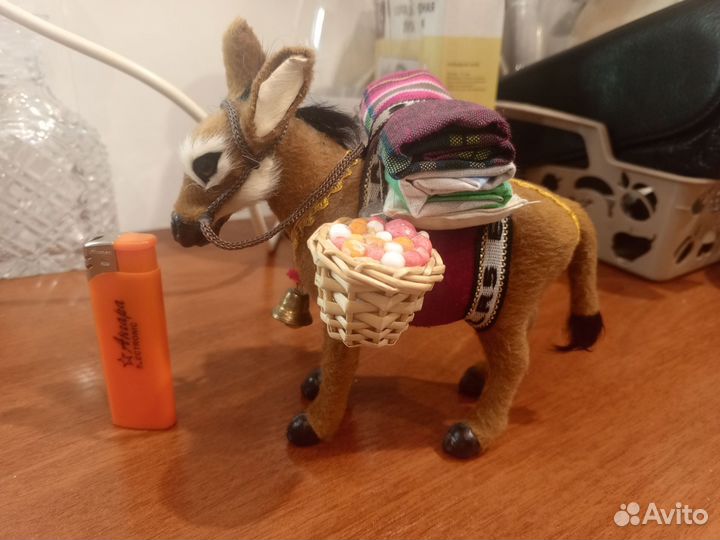 Ослик ишак декоративный