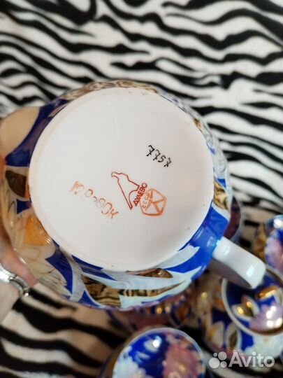 Чайный сервиз СССР дулево Астра