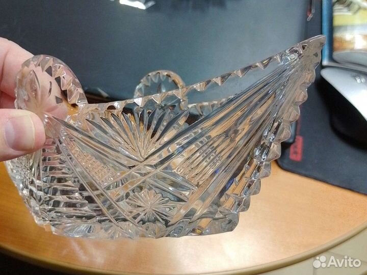 Хрустальная ваза СССР 1