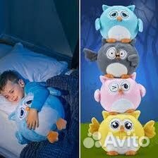 Сова с пледом, мягкая игрушка