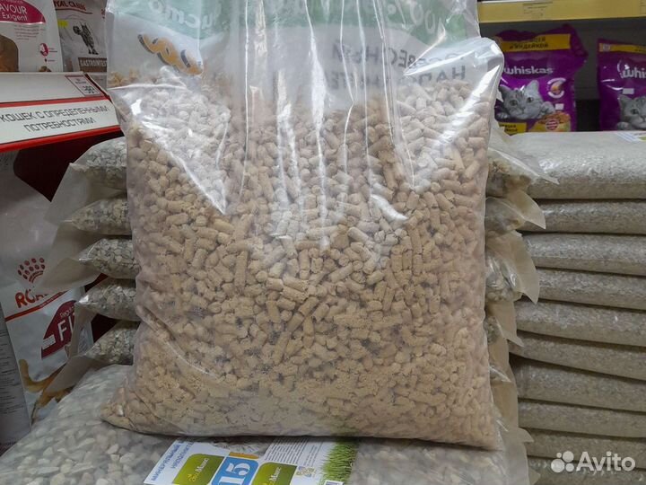 Наполнитель древесный для кошек 15 л