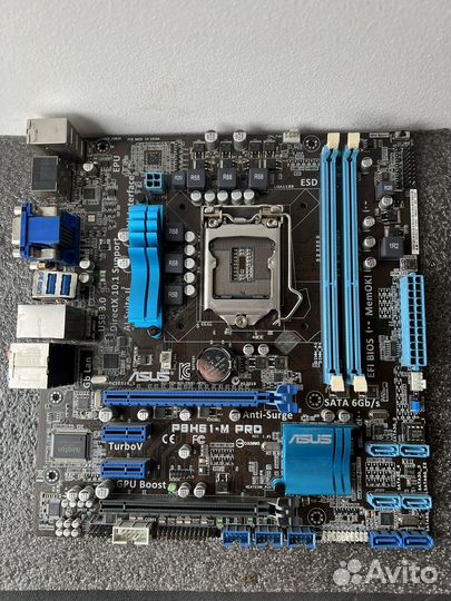 Материнская плата 1155 + i5 3470