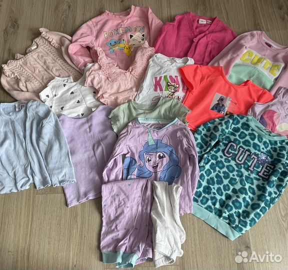 Детская одежда для девочки пакетом