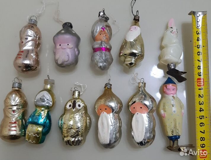 Елочные игрушки СССР