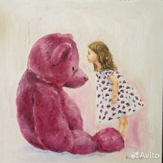 Картина маслом Картины с детьми