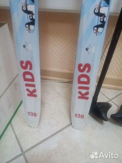 Лыжи детские 130 с ботинками