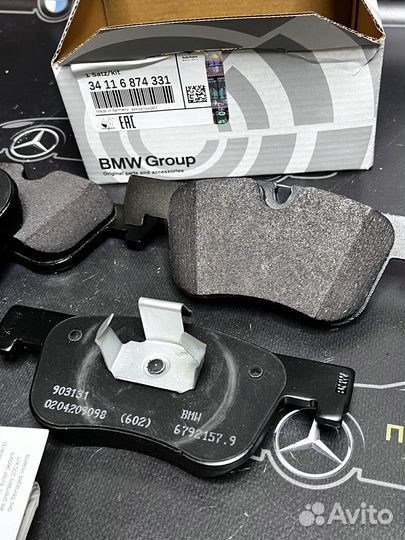 Колодки тормозные BMW 34116874331