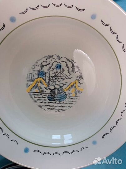 Тарелки СССР, Чехия, ножи