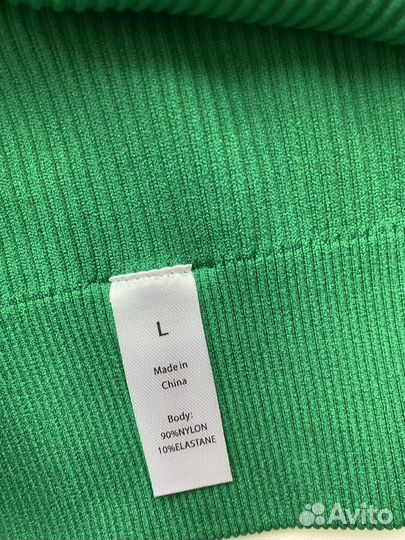 Спортивные леггинсы и топ в рубчик